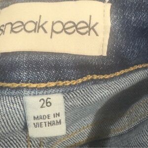 Sneak Peek Dark Blue Women's Jeans